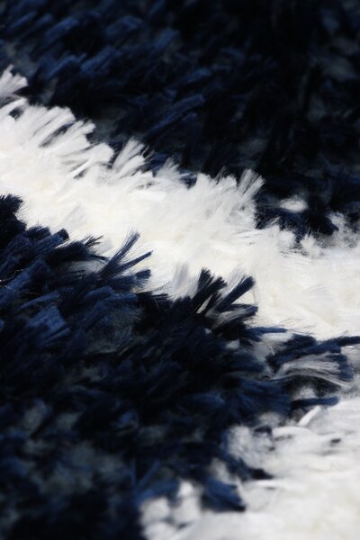 Koberec Boho 613 NAVY BLUE/CREAM rozmery koberec: 80x150 cm