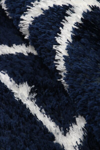 Koberec Boho 659 NAVY BLUE/CREAM rozmery koberec: 80x150 cm