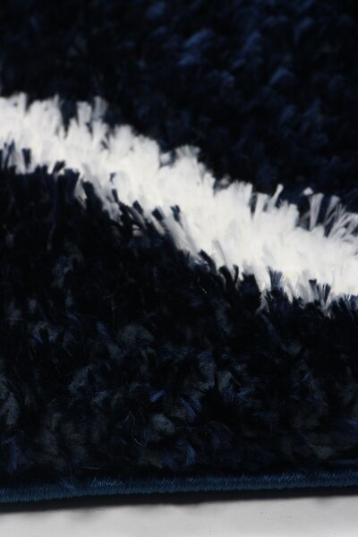Koberec Boho 613 NAVY BLUE/CREAM rozmery koberec: 80x150 cm