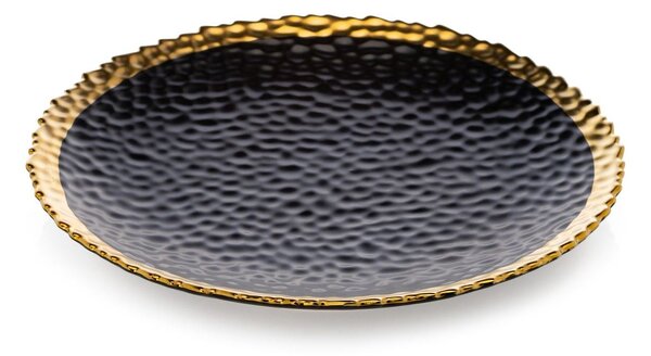 Keramická súprava tanierov Kati Black Gold 2ks