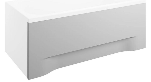 Univerzálny čelný krycí panel biely k obdĺžnikovej vani Polimat POLIMAT-Rozmery: 100x51 - pre vane: CAPRI 100x70 / MINI 100x65