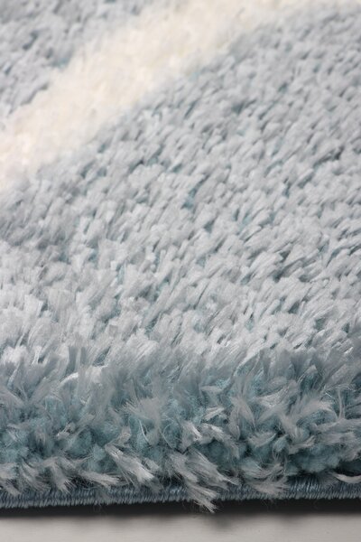 Koberec Boho 613 BLUE/CREAM rozmery koberec: 60x100 cm