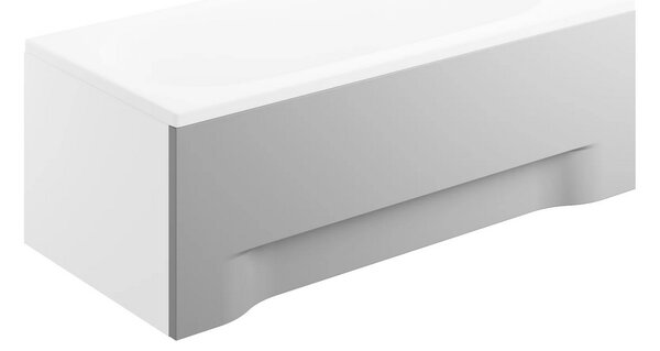 Univerzálny čelný krycí panel biely k obdĺžnikovej vani Polimat POLIMAT-Rozmery: 100x51 - pre vane: CAPRI 100x70 / MINI 100x65