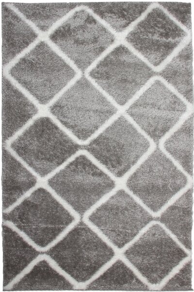 Koberec Boho 613 D.GREY/CREAM rozmery koberec: 60x100 cm
