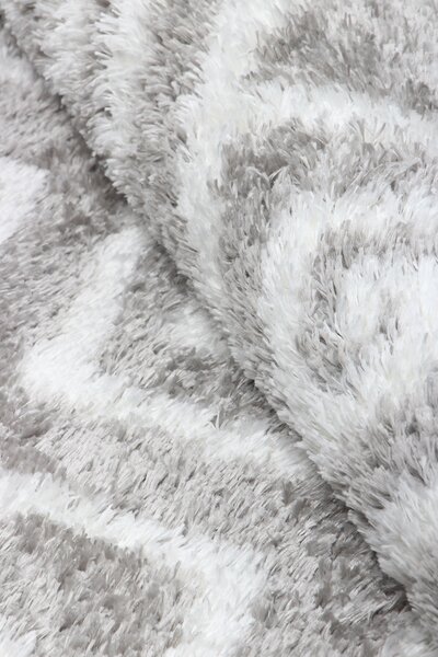Koberec Boho 638 D.GREY/CREAM rozmery koberec: 60x100 cm