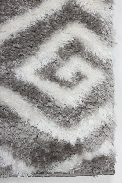 Koberec Boho 638 D.GREY/CREAM rozmery koberec: 60x100 cm