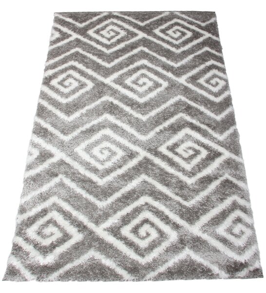 Koberec Boho 638 D.GREY/CREAM rozmery koberec: 60x100 cm