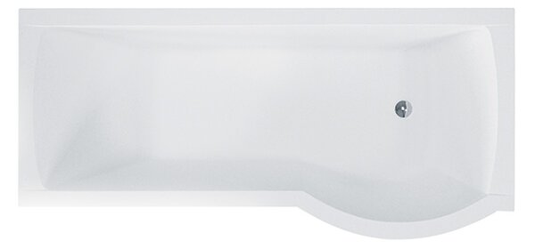 Besco Akrylátová atypická vaňa s vaňovou zástenou INSPIRO VK 150x70 (160x70, 170x70)