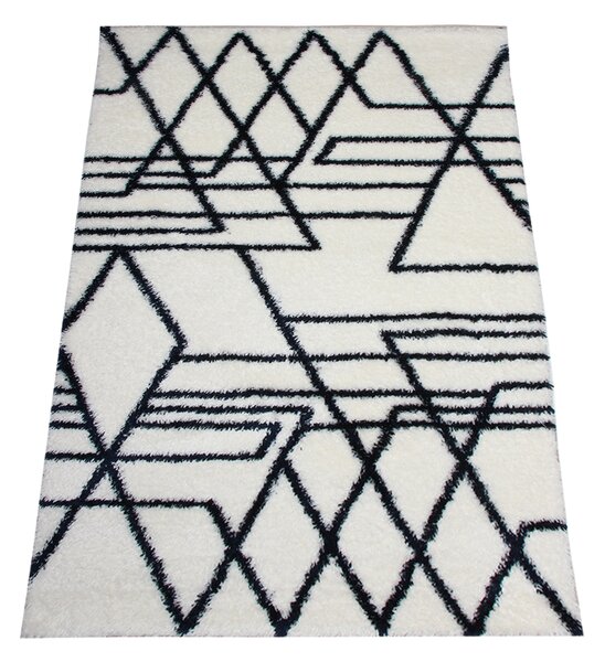 Koberec Boho 610 CREAM/NAVY BLUE rozmery koberec: 60x100 cm