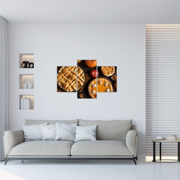 Obraz - Tekvicový koláč (90x60 cm)