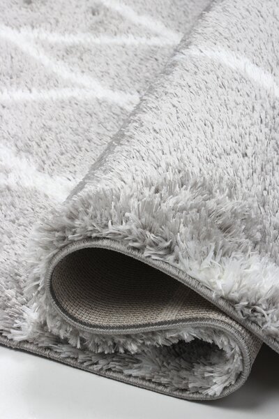Koberec Boho 610 D.GREY/CREAM rozmery koberec: 60x100 cm