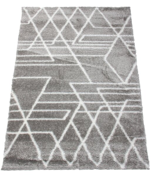 Koberec Boho 610 D.GREY/CREAM rozmery koberec: 60x100 cm