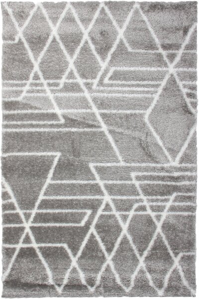 Koberec Boho 610 D.GREY/CREAM rozmery koberec: 60x100 cm