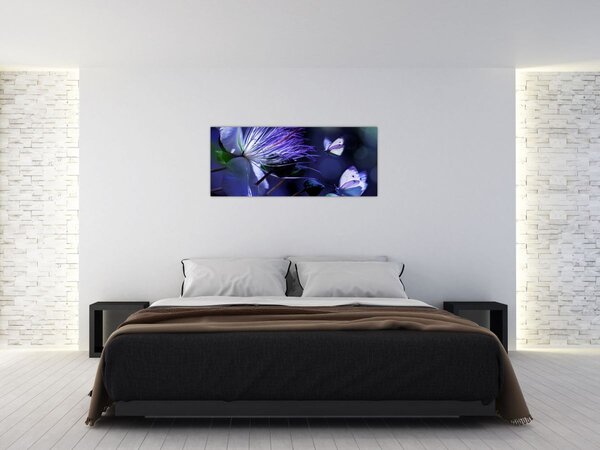 Obraz - Tropický kvet (120x50 cm)