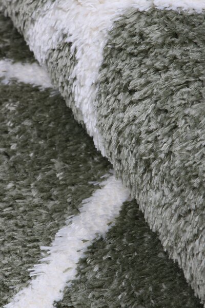 Koberec Boho 613 GREEN/CREAM rozmery koberec: 60x100 cm