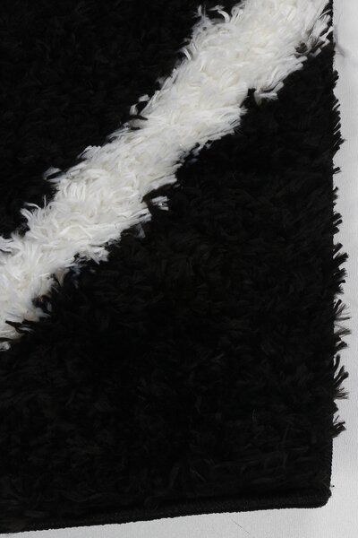 Koberec Boho 613 BLACK/CREAM rozmery koberec: 80x150 cm