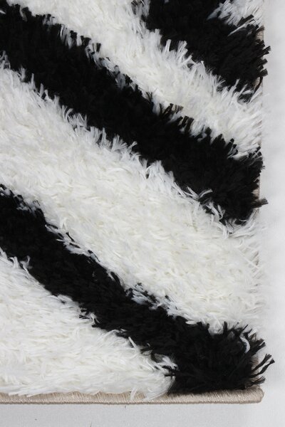 Koberec Boho 638 CREAM/BLACK rozmery koberec: 60x100 cm