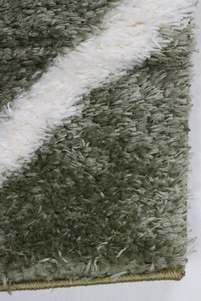 Koberec Boho 613 GREEN/CREAM rozmery koberec: 60x100 cm