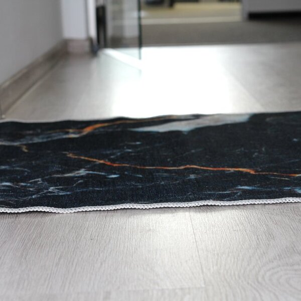 Koberec Renox Typ 1 80x150 cm - čierny mramor