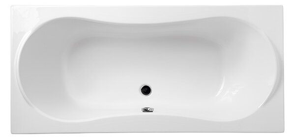 Polimat Akrylátová obdĺžniková vaňa Long 170x80 (180x80) POLIMAT-Farba: Biela, POLIMAT-Rozmery: 170x80