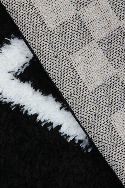Koberec Boho 656 BLACK/CREAM rozmery koberec: 60x100 cm