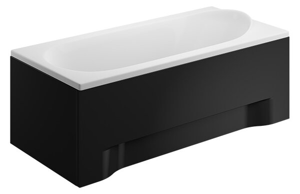 Polimat Akrylátová obdĺžniková vaňa Medium 160x75 (170x75, 190x80) POLIMAT-Farba: Biela, POLIMAT-Rozmery: 160x75
