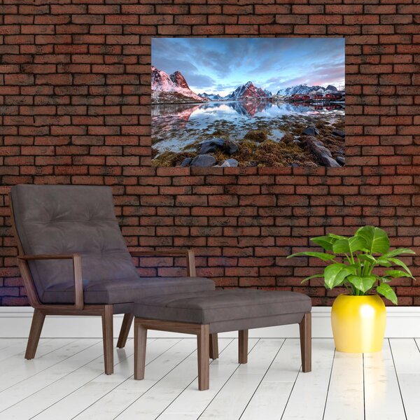 Obraz - Východ slnka nad Reine (90x60 cm)