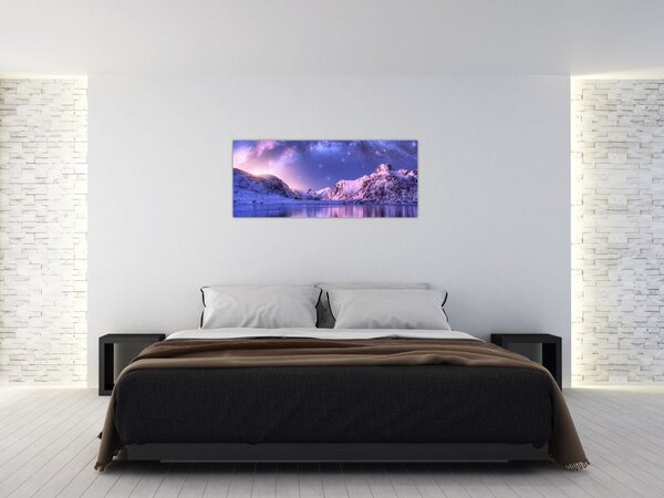 Obraz - Arktická krajina (120x50 cm)