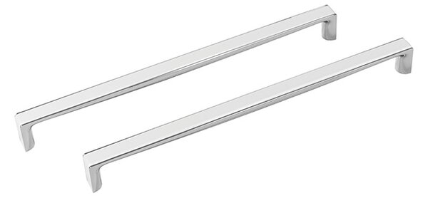 Besco Madlo k akrylátovým vaniam OXA LONG W/CR MAD (330x18x34 mm | farba: chróm/biela )