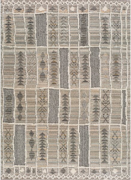Béžový koberec Universal Piazza Stripe, 80 x 150 cm