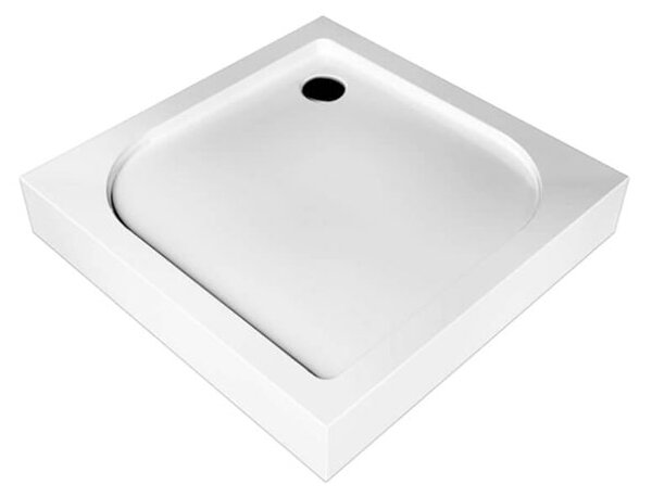 Polimat Kompaktná štvorcová akrylátová sprchová vanička Tenor 3 80x80 (90x90) POLIMAT-Farba: Biela, POLIMAT-Rozmery: 80x80