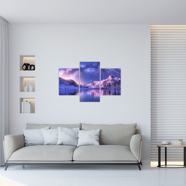 Obraz - Arktická krajina (90x60 cm)