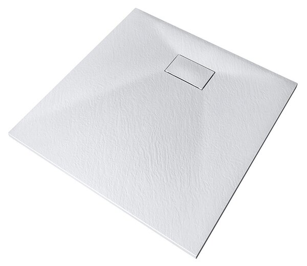 Besco Štvorcová sprchová vanička z SMC kompozitu VEXO SQ 80x80 (90x90) BESCO-Rozmery: 80x80