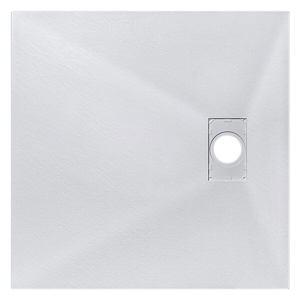 Besco Štvorcová sprchová vanička z SMC kompozitu VEXO SQ 80x80 (90x90) BESCO-Rozmery: 80x80