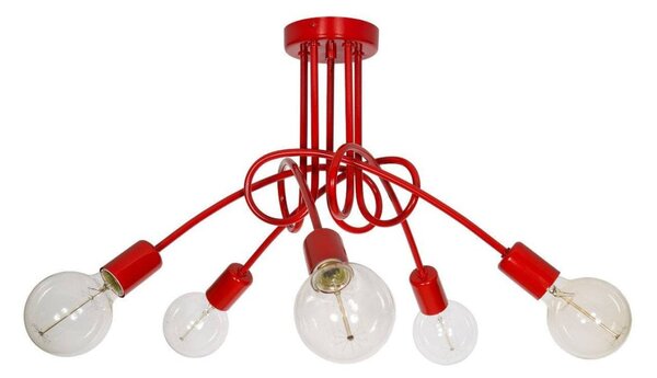 Stropné svietidlo Edison 5, výber z 10 farieb