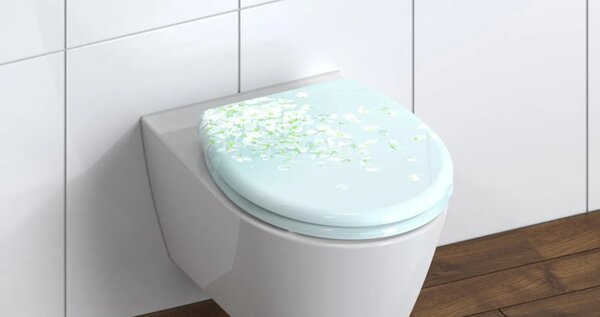 Eisl Sanitär WC sedátko Duroplast Soft Close Flower in The Wind 82381
