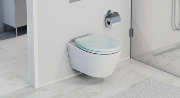 Eisl Sanitär WC sedátko Duroplast Soft Close Flower in The Wind 82381