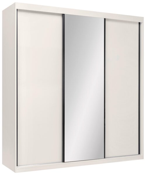 SKRIŇA S POSUVNÝMI DVERAMI, kašmírová, 200/215/59,5 cm P & B - Skrine, Online Only