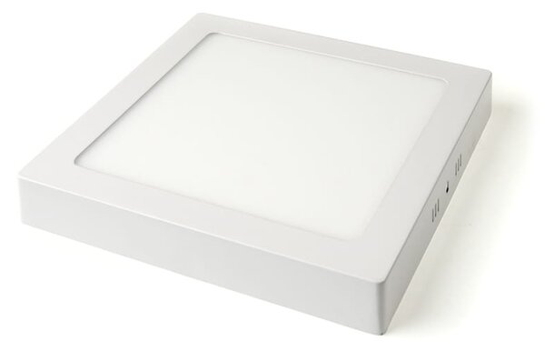 BERGE LED panel štvorcový 225x225x35mm prisadený - 18W - 230V - 1480Lm - teplá