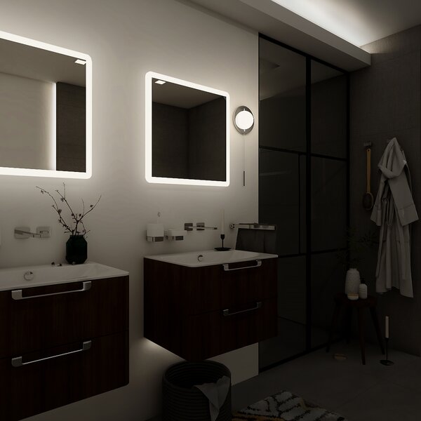 Nimco LED zrkadlo 600x600 - ZP 19066