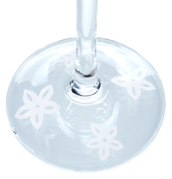TEMPO-KONDELA TIPSY TRIO, poháre na víno, set 3 ks, 450 ml, číre so zimným motívom