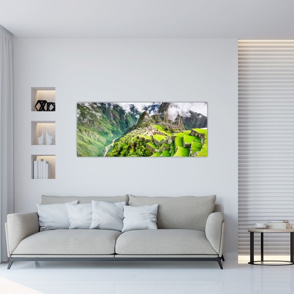 Obraz - Machu Picchu (120x50 cm)