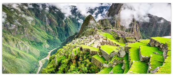 Obraz - Machu Picchu (120x50 cm)