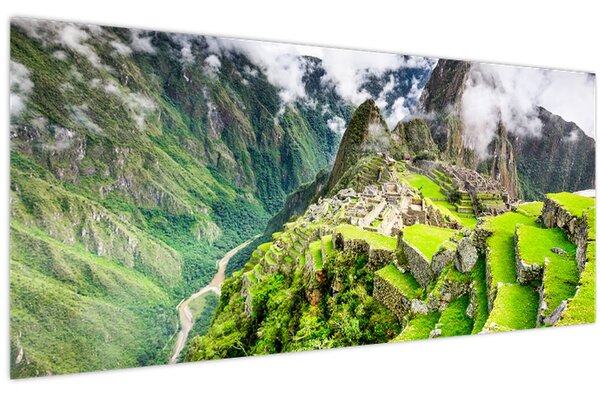 Obraz - Machu Picchu (120x50 cm)