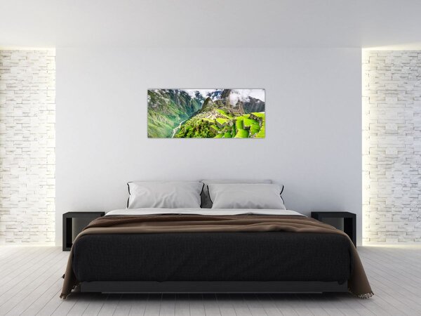 Obraz - Machu Picchu (120x50 cm)