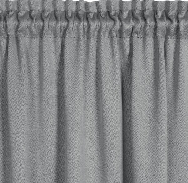 ZATEMŇOVACÍ ZÁVES NA PÁSKE CARLO 130X300 CM STRIEBORNÁ