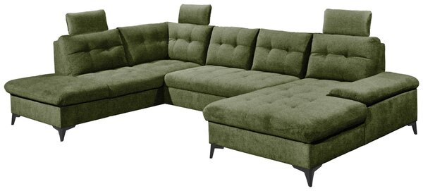 SEDACIA SÚPRAVA, textil, olivovozelená MID.YOU - Sedačky, Online Only