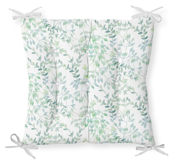Sedák s prímesou bavlny Minimalist Cushion Covers Delicate Greens, 40 x 40 cm