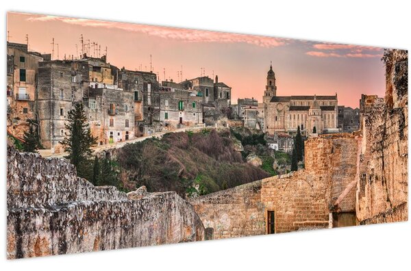 Obraz - Gravina in Puglia, Taliansko (120x50 cm)