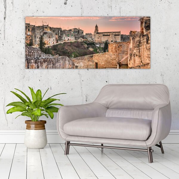 Obraz - Gravina in Puglia, Taliansko (120x50 cm)